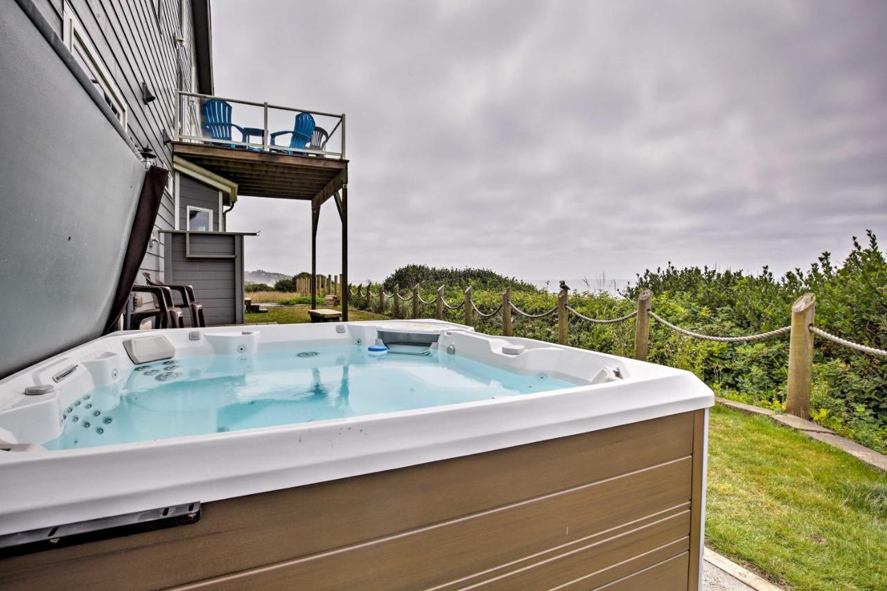 Oceanfront South Beach Home With Hot Tub And Sauna Newport Ngoại thất bức ảnh